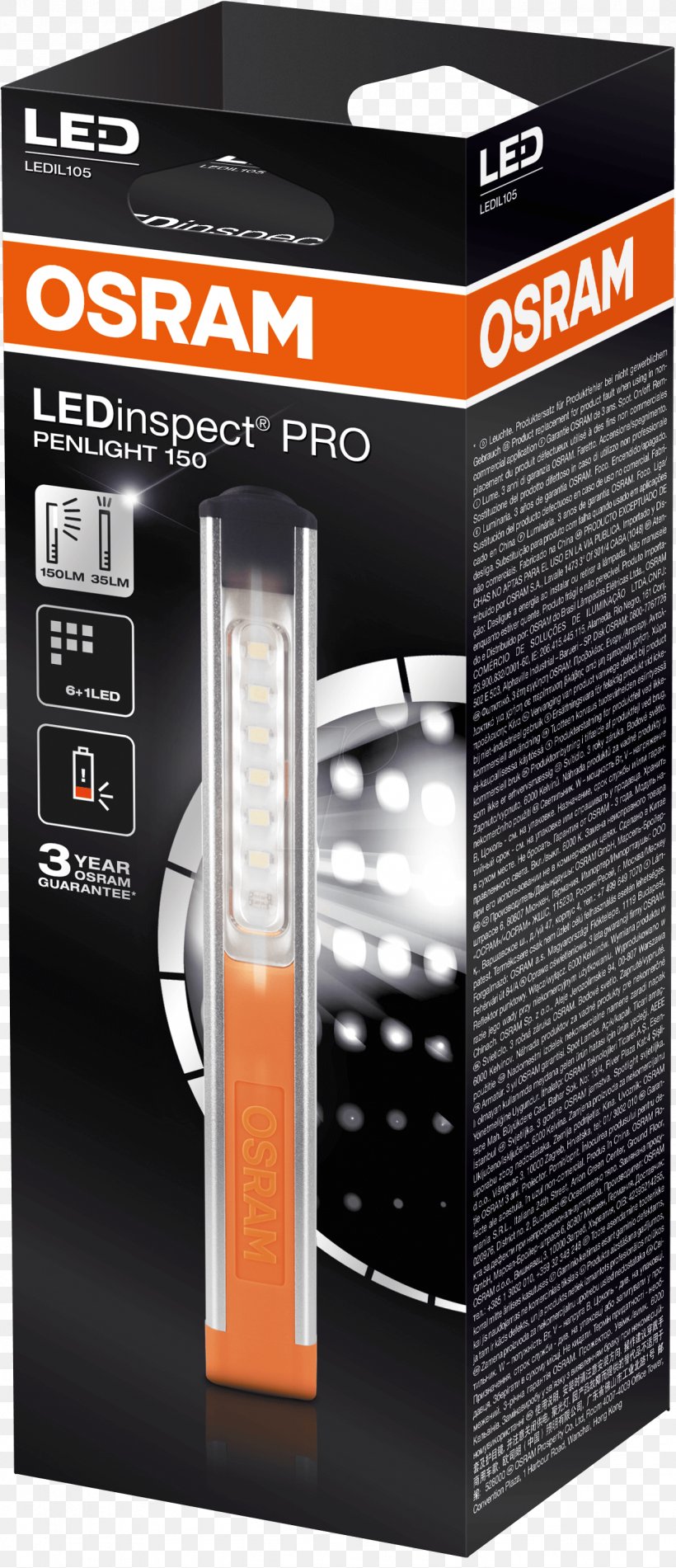 Light-emitting Diode Flashlight Osram Lantern, PNG, 1231x2855px, Light, Blacklight, Electric Light, Flashlight, Incandescent Light Bulb Download Free