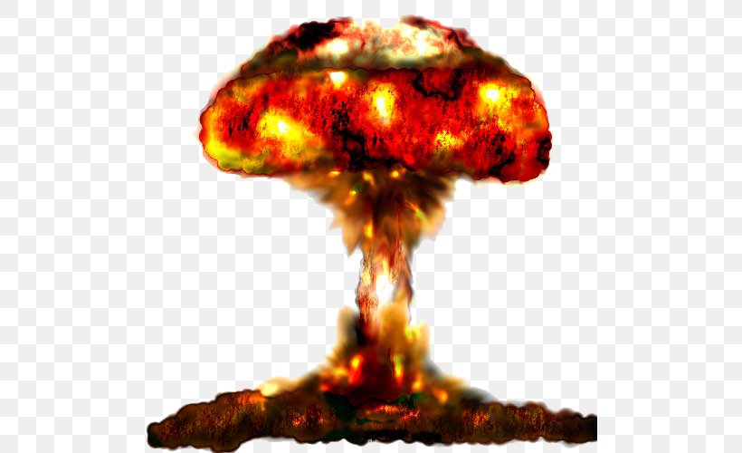 Nuclear Explosion Mushroom Cloud, PNG, 500x500px, Explosion, Bomb, Bombing, Digital Image, Geological Phenomenon Download Free