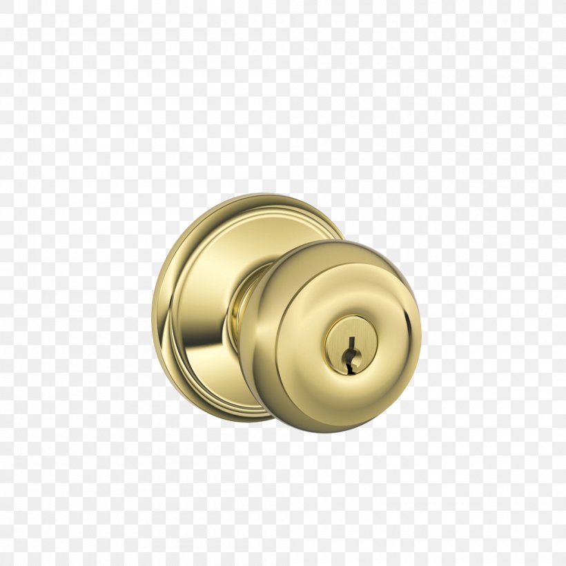 Schlage Door Handle Lockset Door Furniture, PNG, 1000x1000px, Schlage, Brass, Builders Hardware, Dead Bolt, Diy Store Download Free