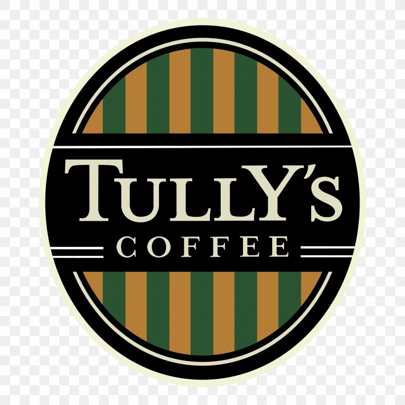 Tully's Coffee Logo Product Design Brand, PNG, 2400x2400px, Coffee, Badge, Brand, Emblem, Green Mountain Coffee Download Free