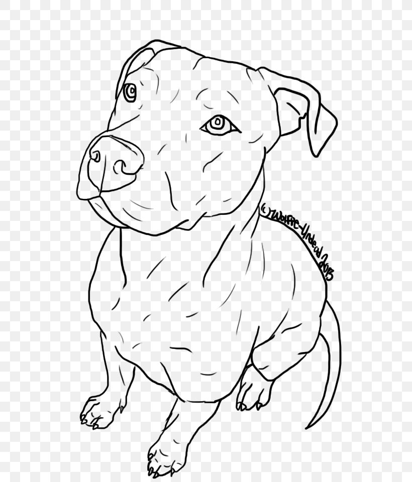American Pit Bull Terrier Puppy Drawing Line Art, PNG, 640x960px, Pit Bull, American Pit Bull Terrier, Art, Black And White, Carnivoran Download Free