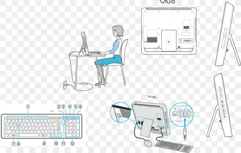 Computer Download, PNG, 3014x1913px, Computer, Area, Chair, Communication, Diagram Download Free