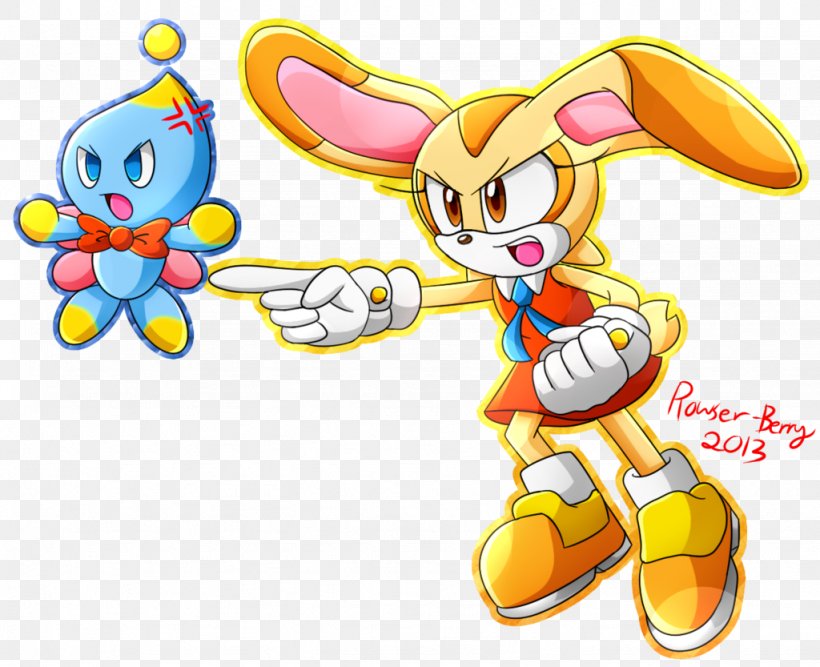 Cream The Rabbit Sonic Colors Tails, PNG, 1024x833px, Cream The Rabbit, Animal Figure, Art, Cartoon, Chao Download Free