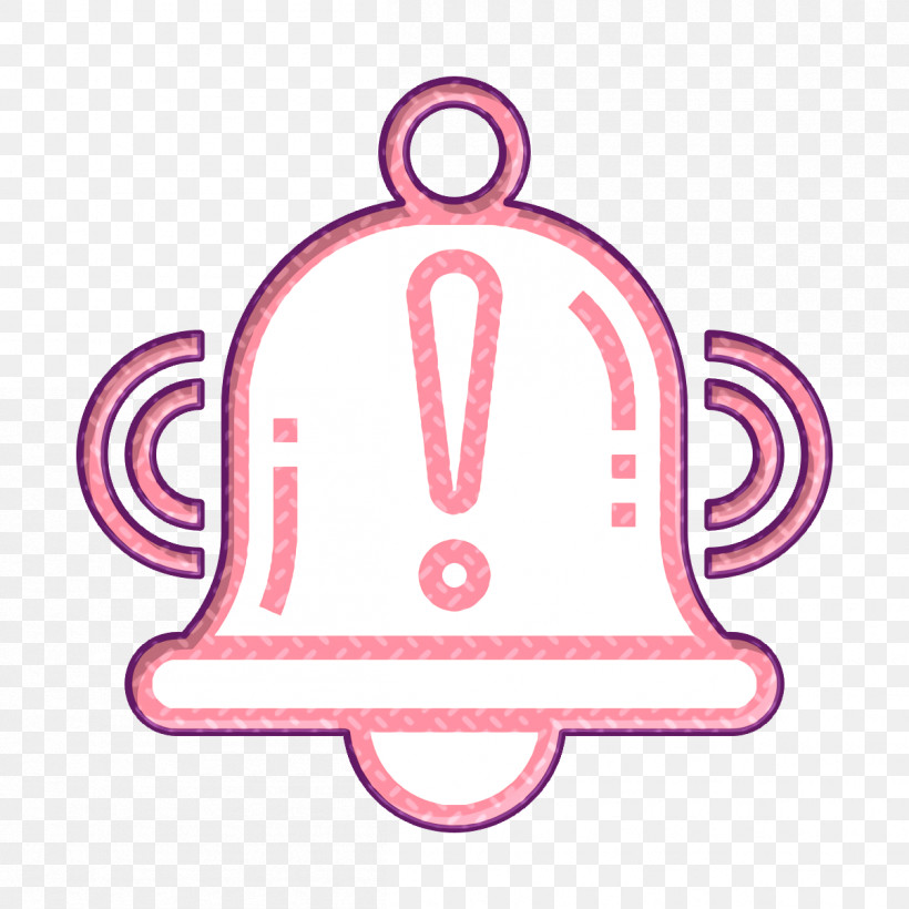 Cyber Crime Icon Alarm Icon Bell Icon, PNG, 1204x1204px, Cyber Crime Icon, Alarm Icon, Bell, Bell Icon, Pink Download Free