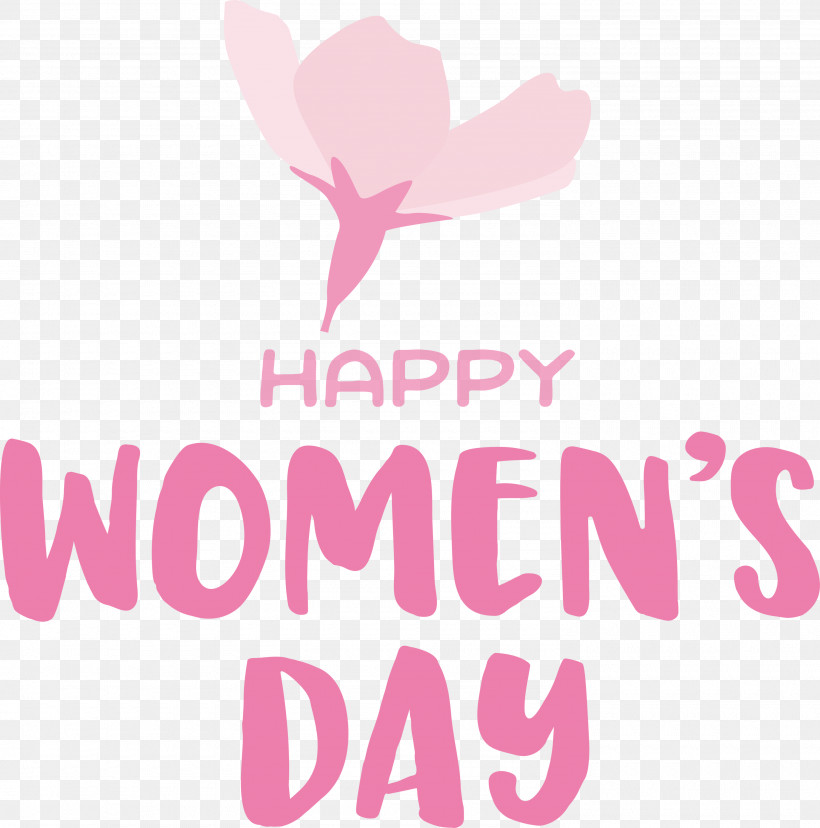 Happy Women’s Day Women’s Day, PNG, 2970x3000px, Logo, Flower, Meter, Petal Download Free