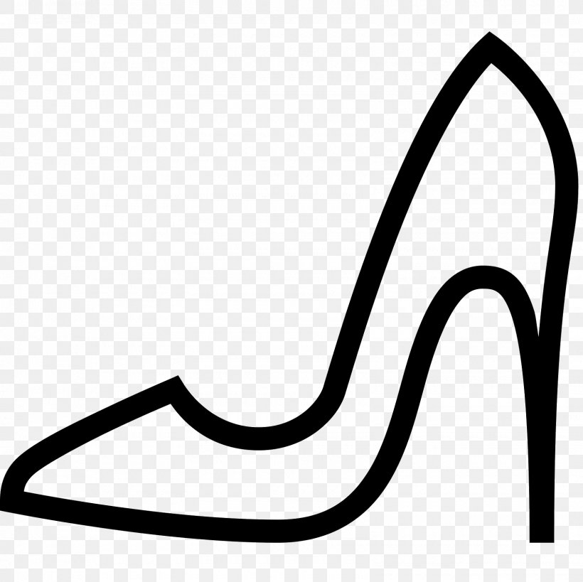 High-heeled Shoe Fashion Clip Art, PNG, 1600x1600px, Shoe, Area, Black, Black And White, Boot Download Free