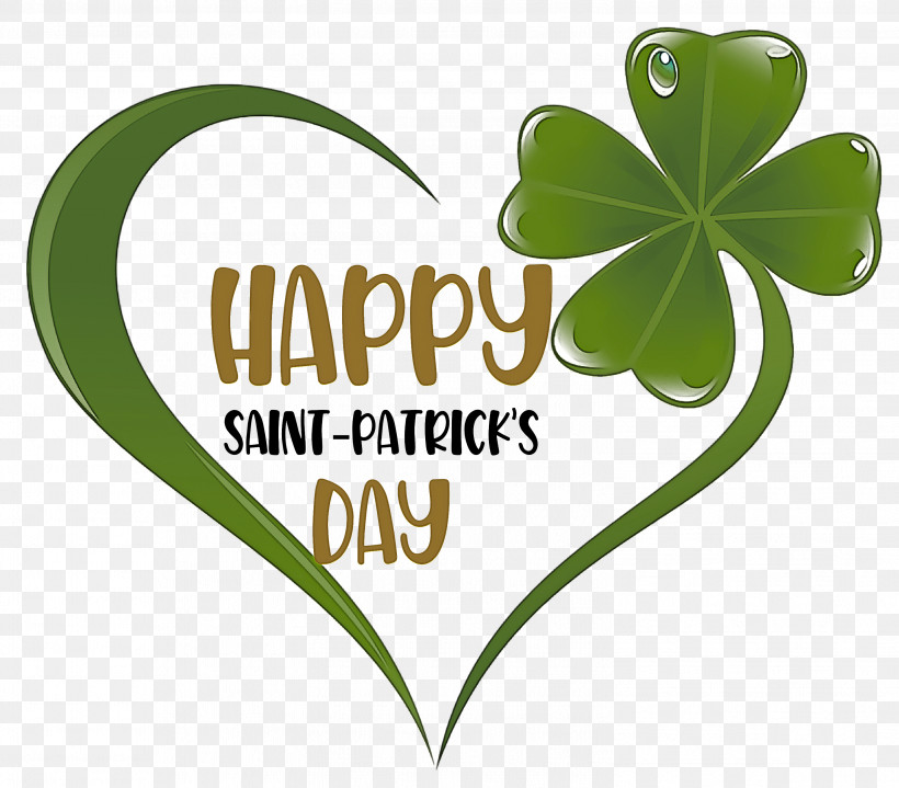 Saint Patrick Patricks Day, PNG, 2999x2632px, Saint Patrick, Biology, Green, Leaf, Logo Download Free