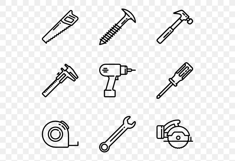 Tool Carpenter Cutting, PNG, 600x564px, Tool, Auto Part, Black And White, Carpenter, Craft Download Free