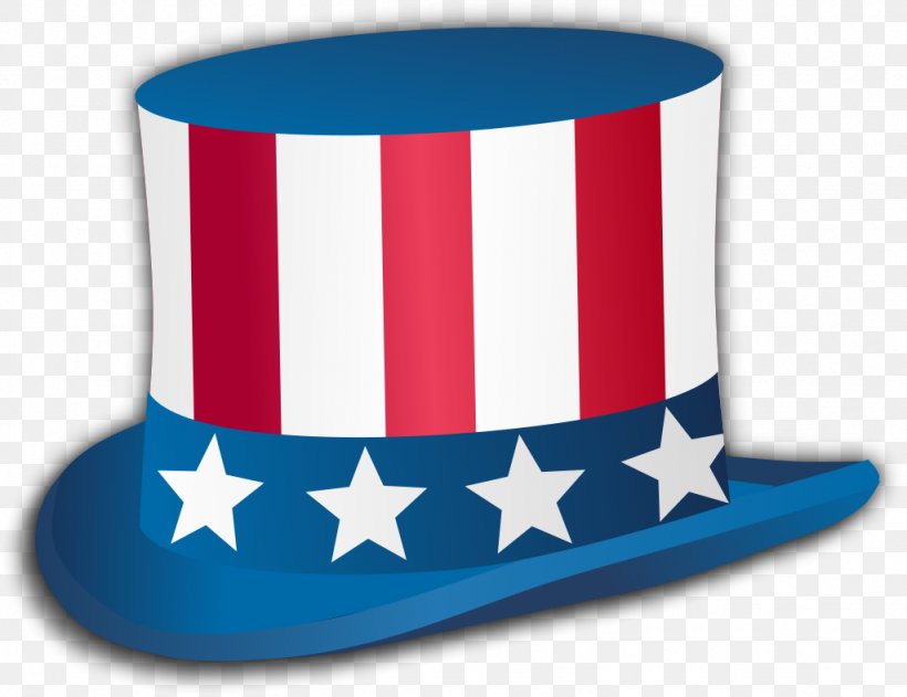 Uncle Sam Top Hat Independence Day Clip Art, PNG, 1024x789px, Uncle Sam, Art, Blue, Cap, Cobalt Blue Download Free
