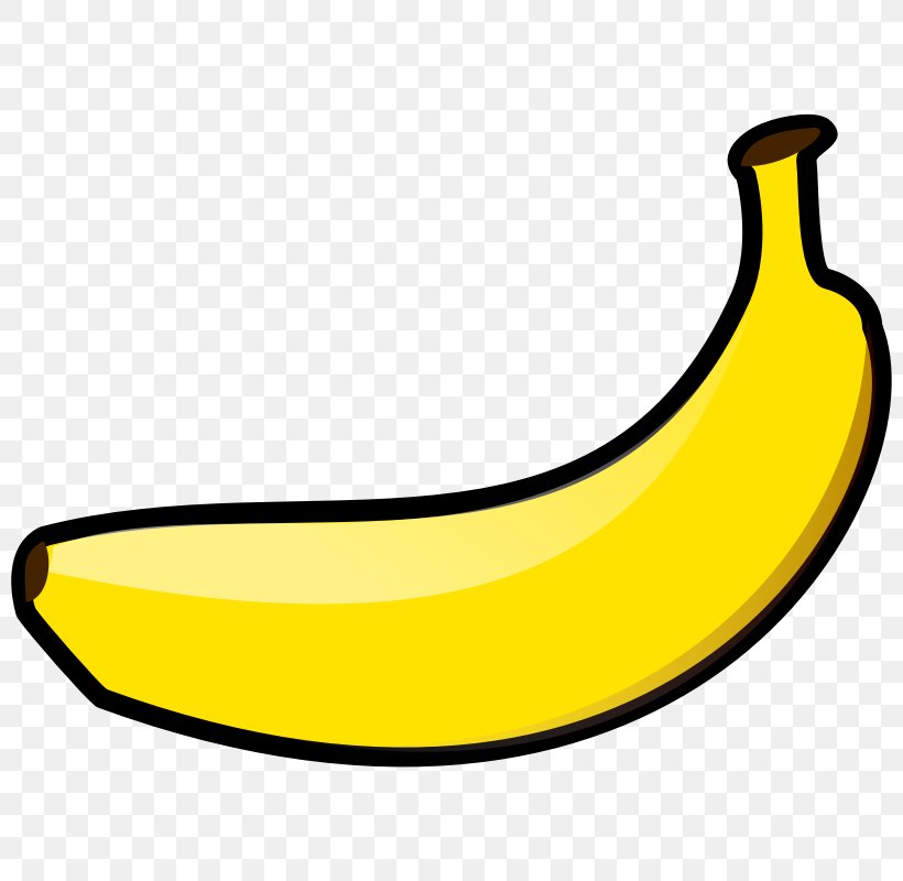 Banana Fruit Clip Art, PNG, 800x800px, Banana, Banana Family, Beak, Food, Free Content Download Free