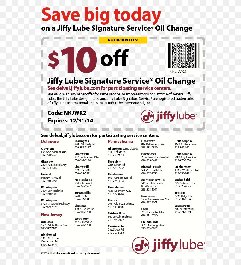 Jiffy Lube Car Coupon Valvoline Discounts And Allowances, PNG, 650x900px, Jiffy Lube, Area, Automatic Transmission Fluid, Brand, Car Download Free