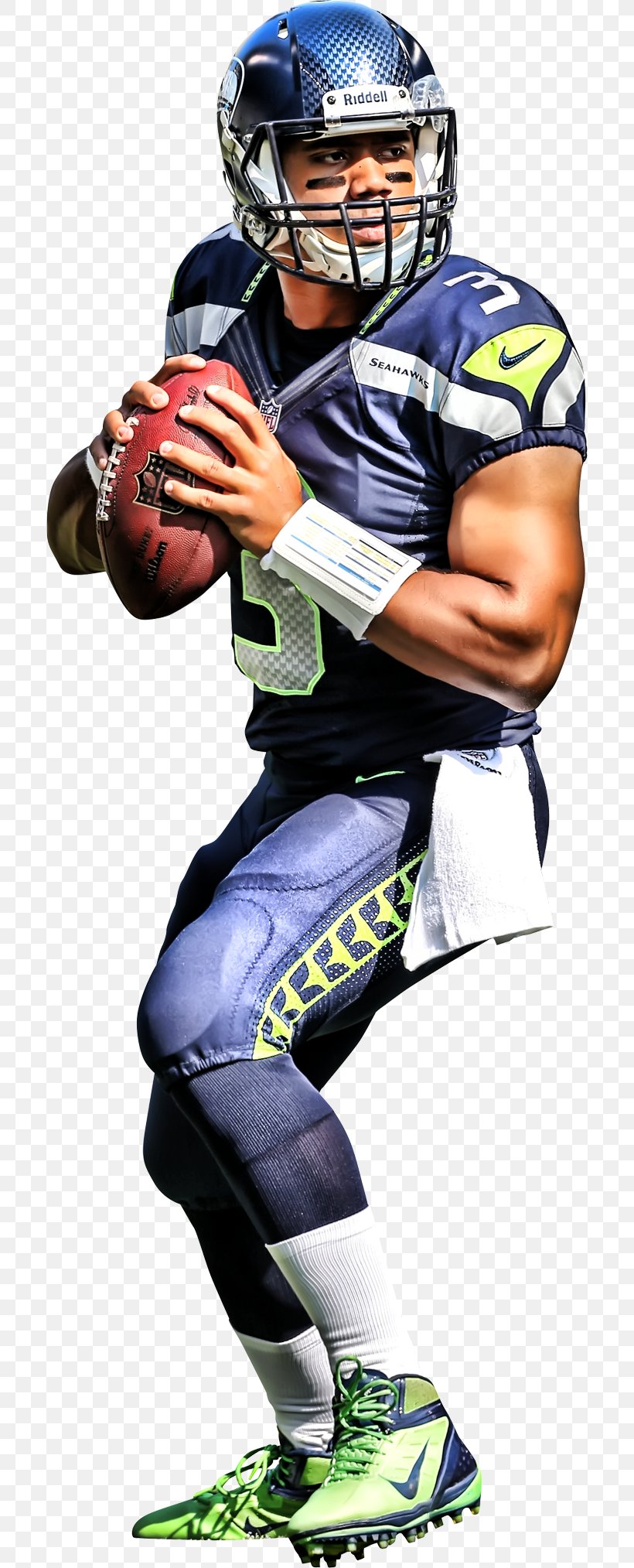 Madden NFL 13 Seattle Seahawks Green Bay Packers Super Bowl, PNG, 700x2027px, Madden Nfl 13, American Football, American Football Player, Ball, Baseball Equipment Download Free