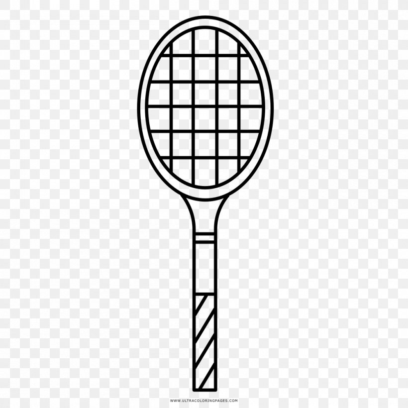 Racket Drawing Tennis Rakieta Tenisowa, PNG, 1000x1000px, Racket, Area, Black And White, Child, Color Download Free