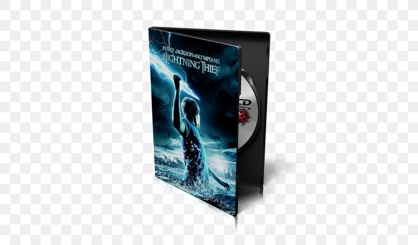 The Lightning Thief Poster Percy Jackson & The Olympians Graphic Design Blu-ray Disc, PNG, 580x480px, Lightning Thief, Advertising, Bluray Disc, Brand, Cell Download Free