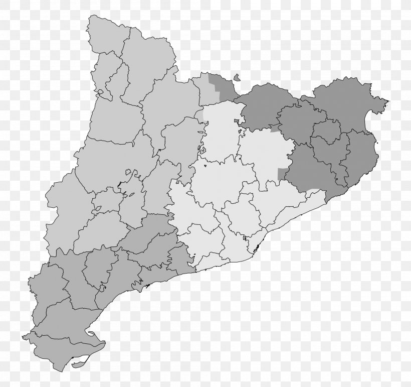 Barcelona Tarragona Osor, Girona Catalan Independence Movement Map, PNG, 2000x1882px, Barcelona, Black And White, Catalan Independence Movement, Catalonia, English Download Free