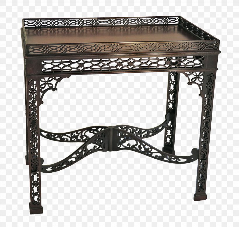 Bedside Tables Antique Furniture Chinese Chippendale, PNG, 3482x3303px, Table, Antique Furniture, Art, Bedside Tables, Chairish Download Free