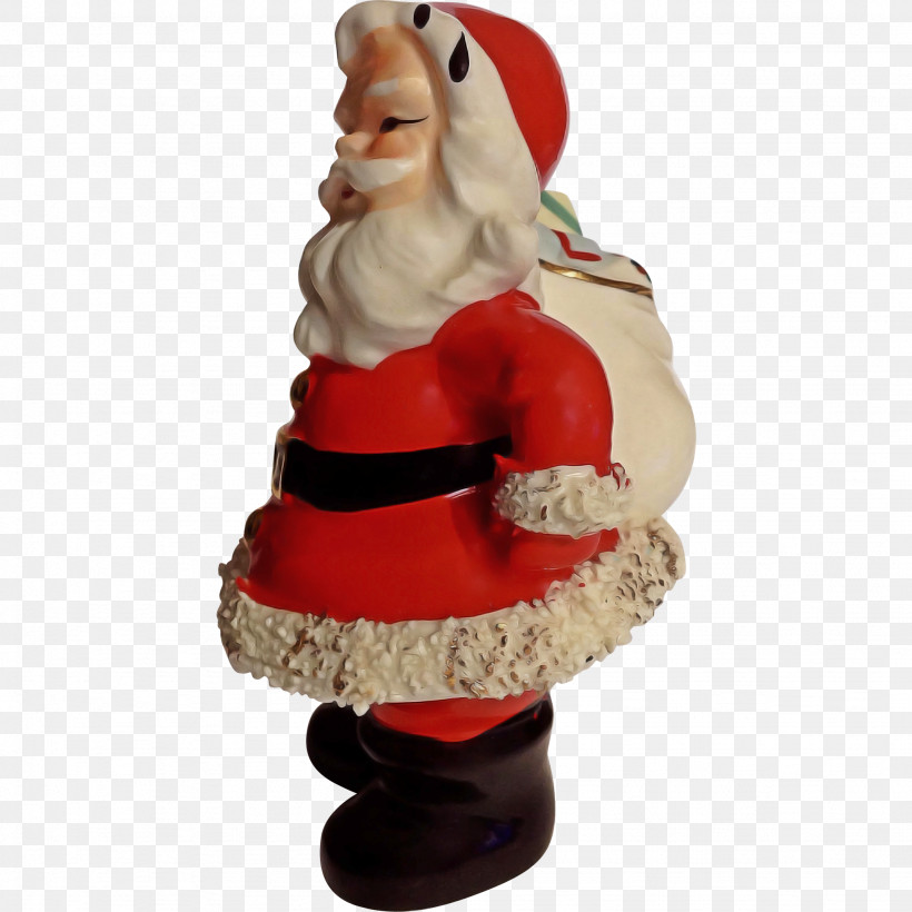 Santa Claus, PNG, 2048x2048px, Santa Claus, Christmas, Costume, Figurine, Garden Gnome Download Free
