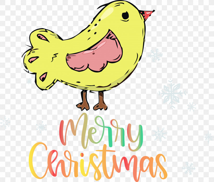 Birds Beak Yellow Text Meter, PNG, 3000x2556px, Merry Christmas, Beak, Biology, Birds, Meter Download Free