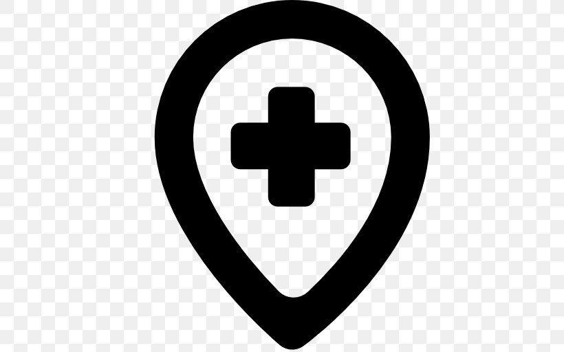 Hospital, PNG, 512x512px, Hospital, Black And White, Map, Symbol Download Free