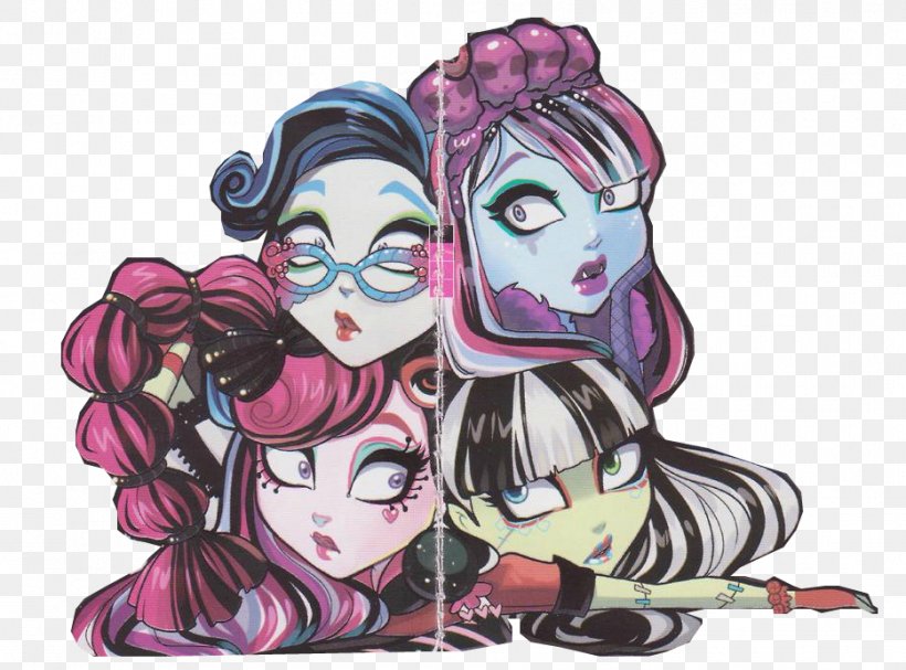 Frankie Stein Monster High Doll, PNG, 934x692px, Watercolor, Cartoon, Flower, Frame, Heart Download Free