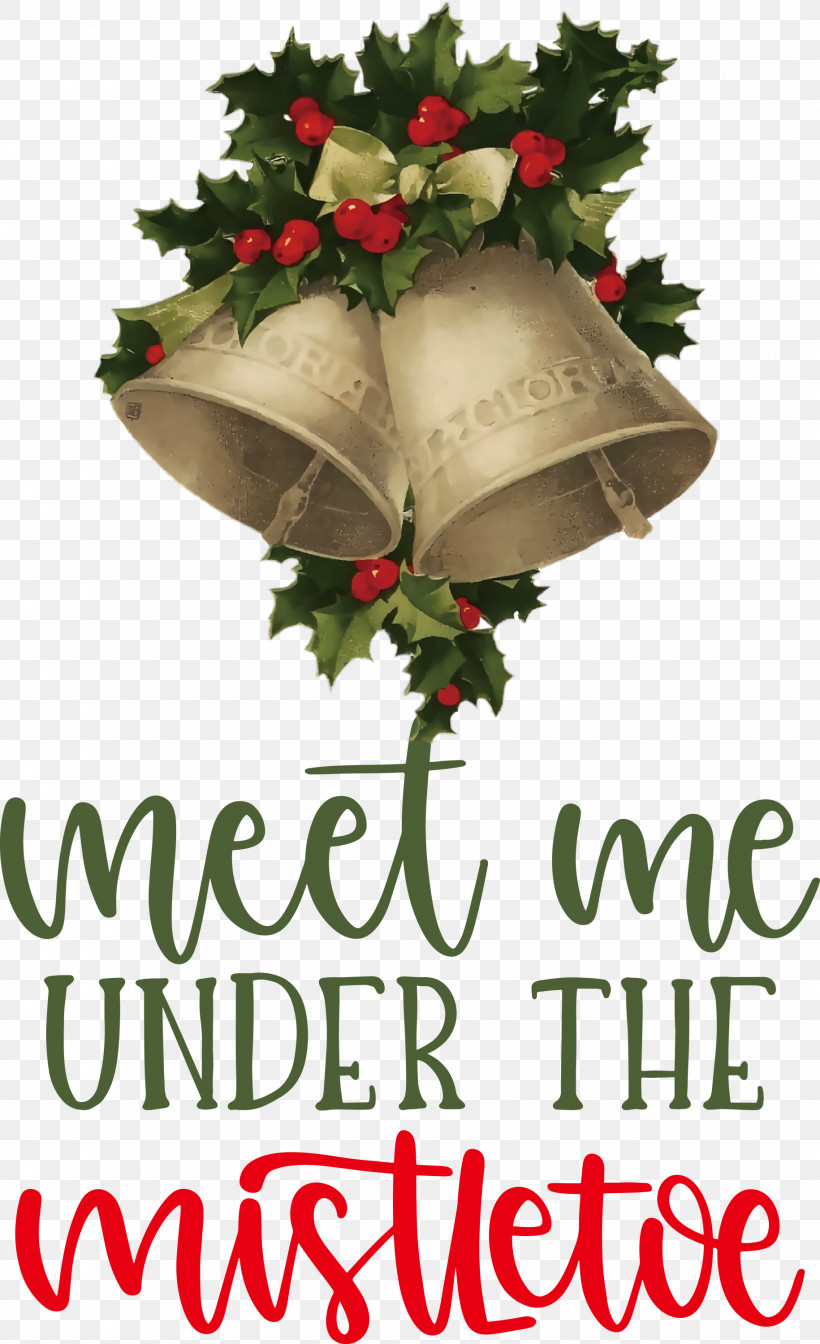 Meet Me Under The Mistletoe Mistletoe, PNG, 1830x3000px, Mistletoe, Biology, Christmas Day, Christmas Ornament, Christmas Ornament M Download Free
