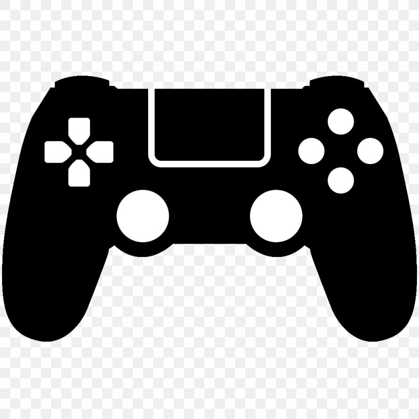 PlayStation 4 Joystick PlayStation 3 Game Controllers, PNG, 1024x1024px, Playstation 4, All Xbox Accessory, Black, Black And White, Dualshock Download Free
