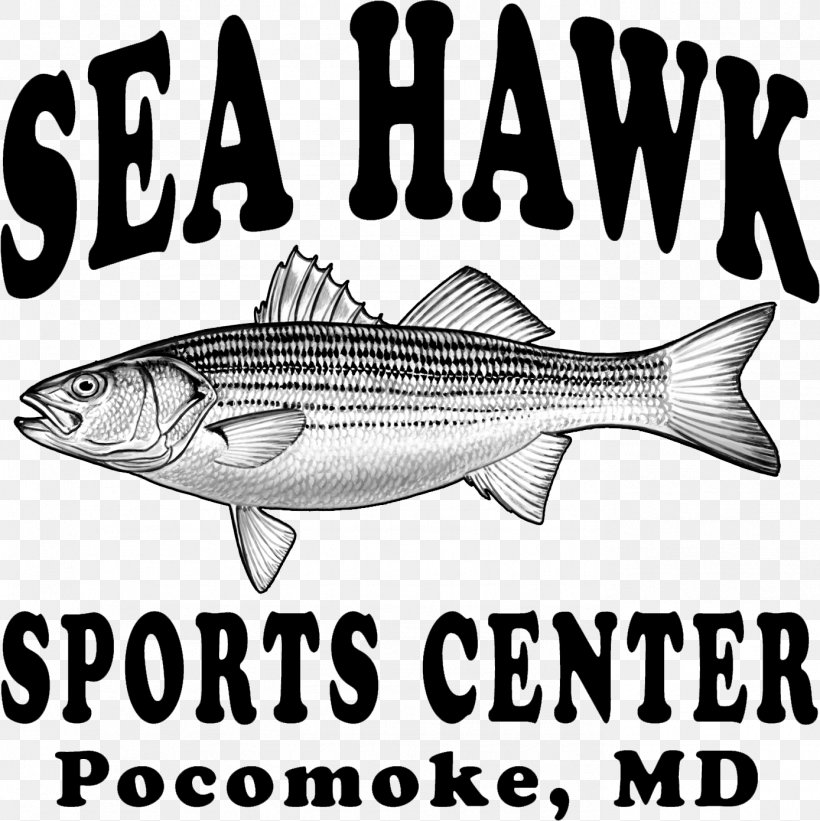 Sea Hawk Sports Center Pocomoke City 09777 Salmon Fish Products, PNG, 1388x1390px, Pocomoke City, Black And White, Brand, Douchegordijn, Eastern Shore Of Maryland Download Free