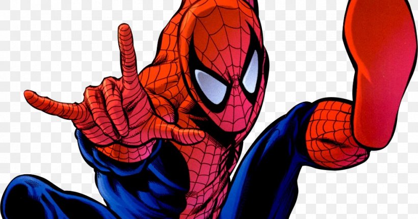 Spider-Man Marvel Comics Comic Book Superhero, PNG, 978x514px, Watercolor, Cartoon, Flower, Frame, Heart Download Free