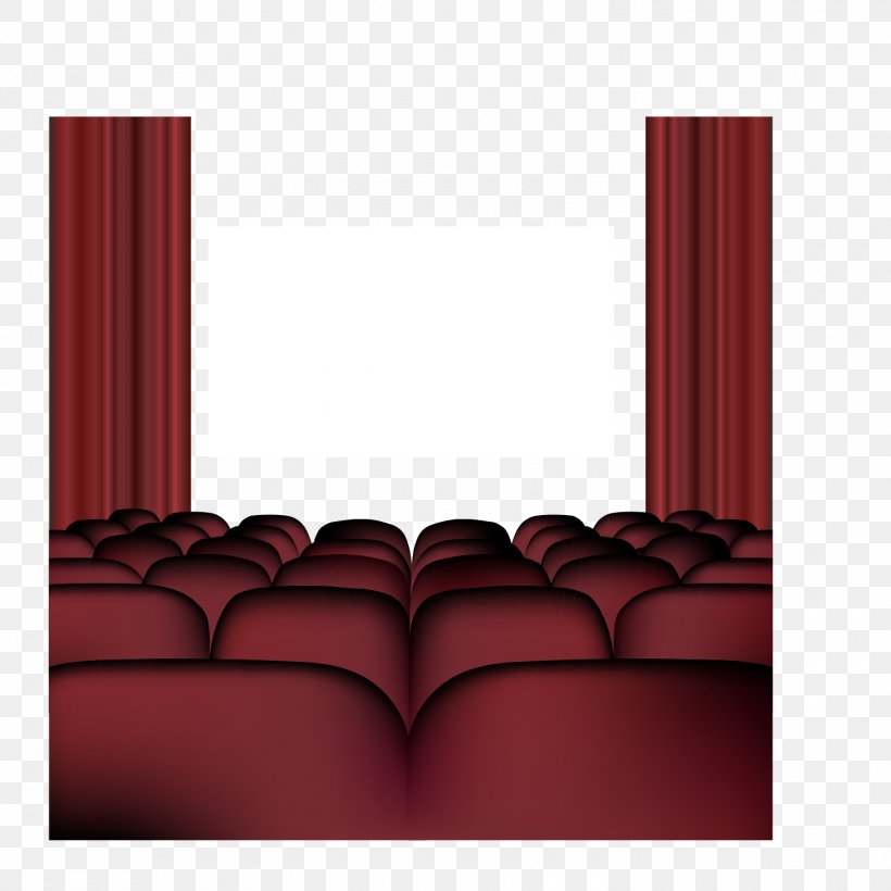 Red Seat, PNG, 1500x1500px, Red, Chair, Cinema, Couch, Designer Download Free