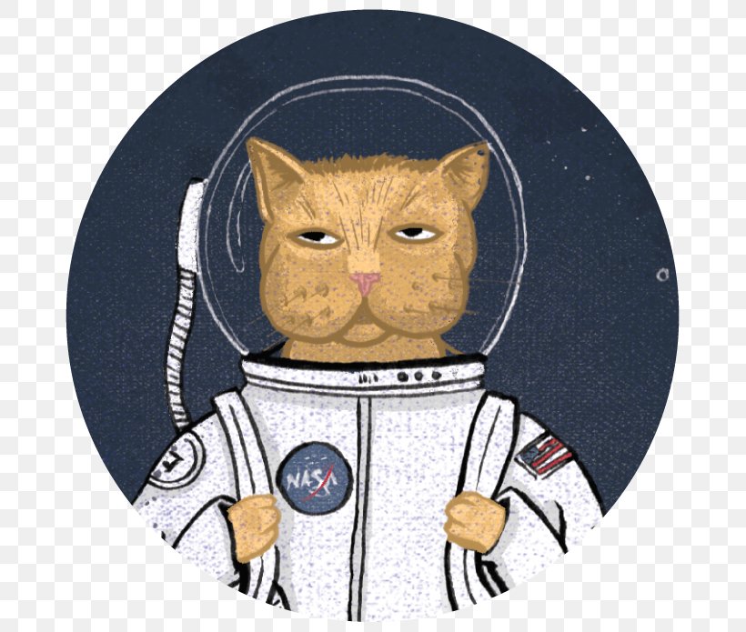Whiskers Cat Etsy Astronaut, PNG, 751x695px, Whiskers, Animal, Art, Astronaut, Carnivoran Download Free