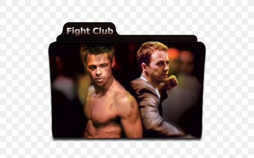 David Fincher Brad Pitt Fight Club Tyler Durden YouTube, PNG, 512x512px, David Fincher, Aggression, Barechestedness, Brad Pitt, Chuck Palahniuk Download Free