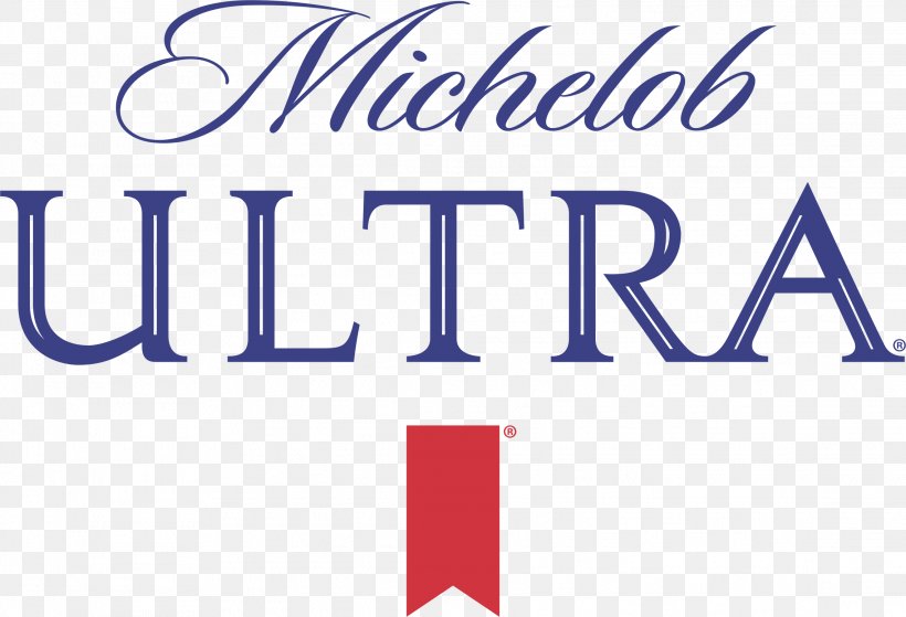 Logo Michelob Ultra Beer Brand, PNG, 2276x1552px, Logo, Area, Beer, Blue, Brand Download Free