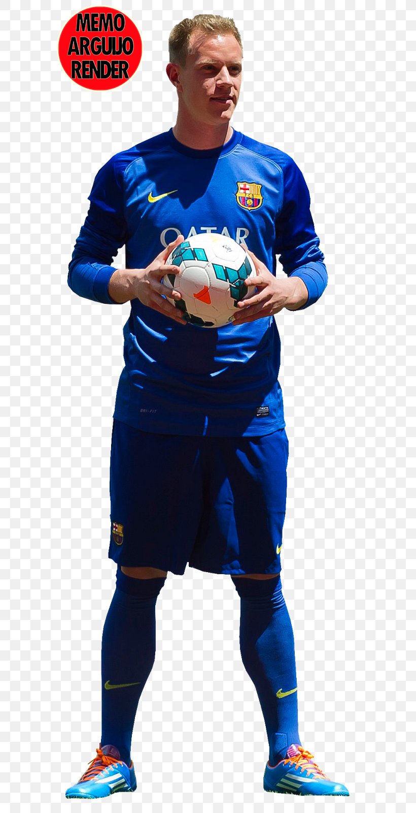 Marc-André Ter Stegen Jersey Team Sport Football, PNG, 616x1600px, Jersey, Antonio Valencia, Blue, Costume, Electric Blue Download Free