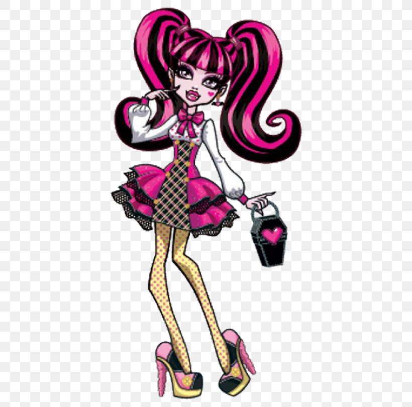 Monster High: Ghoul Spirit Monster High Draculaura Doll, PNG, 500x810px, Monster High Ghoul Spirit, Art, Cartoon, Costume Design, Doll Download Free