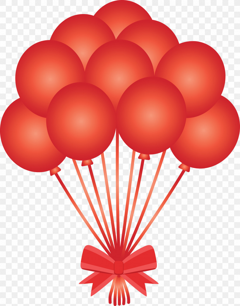 Balloon, PNG, 2349x3000px, Balloon, Party Supply, Red Download Free