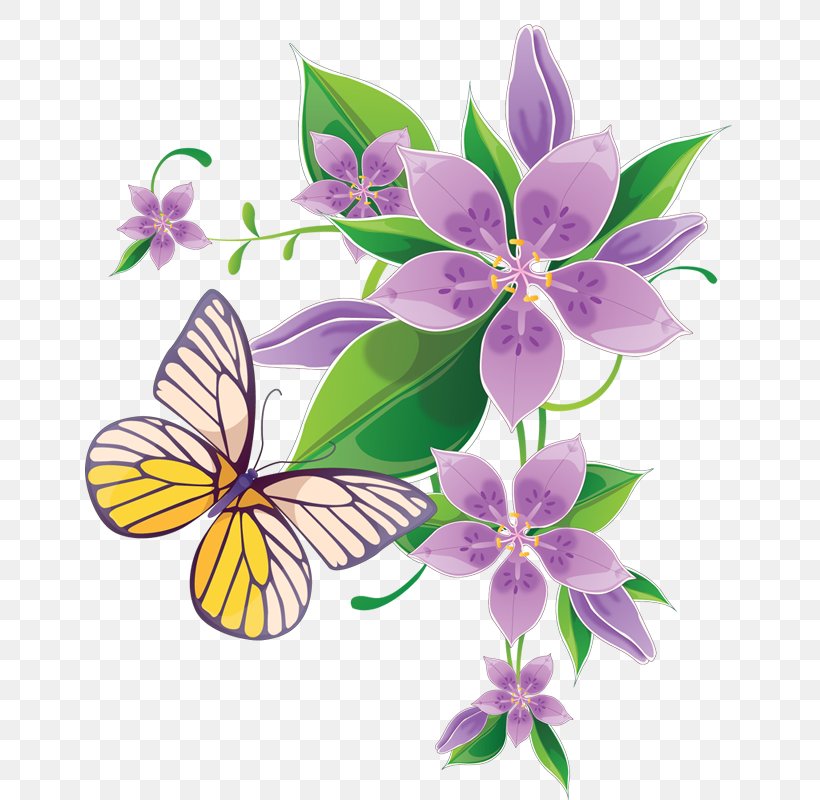 Clip Art Flower Floral Design Vector Graphics, PNG, 650x800px, Flower, Borders And Frames, Butterflies And Moths, Butterfly, Cut Flowers Download Free