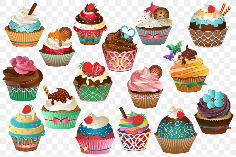 Delicious Cupcakes American Muffins Clip Art, PNG, 1200x799px, Cupcake, American Muffins, Bake Sale, Baked Goods, Baking Download Free