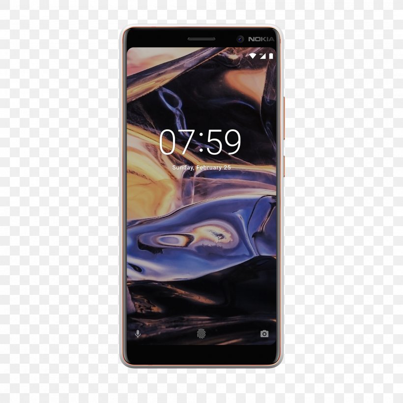 Nokia 8 Nokia 7 Mobile World Congress 諾基亞 Smartphone, PNG, 2000x2000px, 64 Gb, Nokia 8, Communication Device, Electronic Device, Electronics Download Free