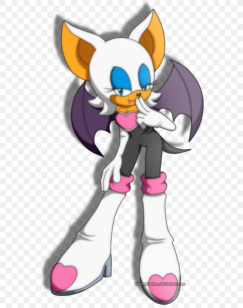 Rouge The Bat Shadow The Hedgehog Amy Rose Knuckles The Echidna Sonic Riders, PNG, 613x1036px, Watercolor, Cartoon, Flower, Frame, Heart Download Free