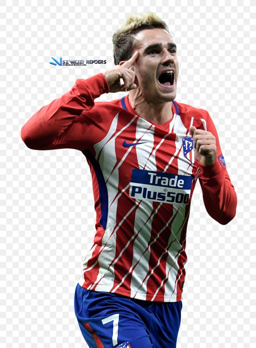 Antoine Griezmann Atlético Madrid France National Football Team 2018 World Cup Jersey, PNG, 716x1116px, 2018 World Cup, Antoine Griezmann, Athlete, Atletico Madrid, Facial Hair Download Free