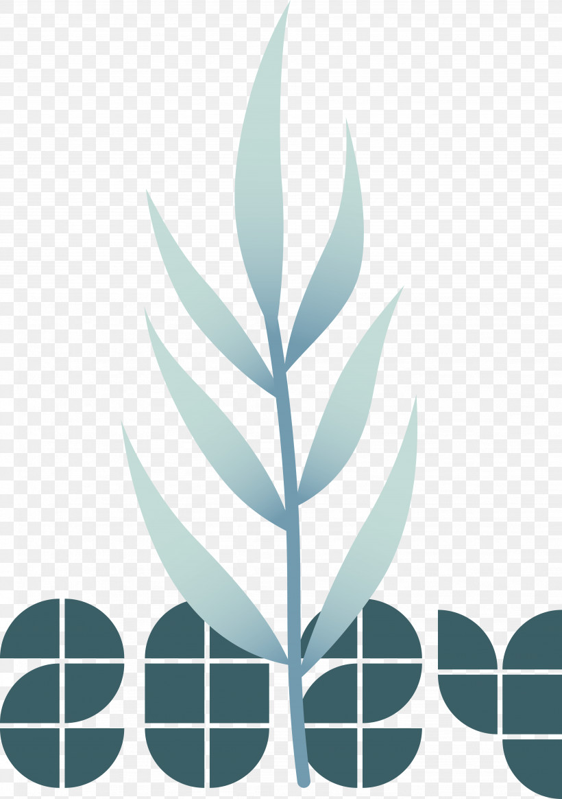 Leaf Font Teal Tree Pattern, PNG, 3891x5524px, Leaf, Biology, Meter, Microsoft Azure, Plant Download Free