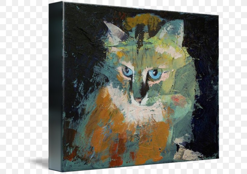 Painting Cat Acrylic Paint Canvas Art, PNG, 650x577px, Painting, Acrylic Paint, Art, Art Museum, Artist Download Free