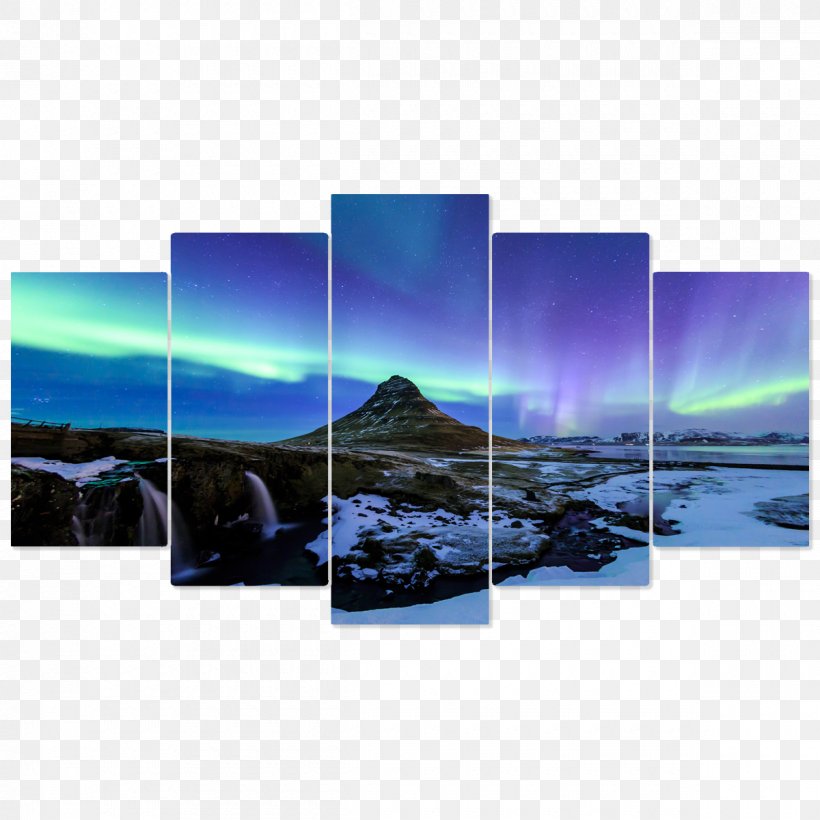 Aurora Painting Night Sky Art Boreal Ecosystem, PNG, 1200x1200px, Aurora, Arctic, Art, Boreal Ecosystem, Canvas Download Free