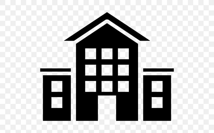 School Building Clip Art, PNG, 512x512px, School, Area, Black And White, Brand, Building Download Free