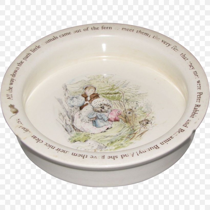 The Tale Of Mrs. Tiggy-Winkle Plate Wedgwood- Peter Rabbit Potter Library: Mrs. Tiggy Winkle Tableware, PNG, 928x928px, Tale Of Mrs Tiggywinkle, Author, Beatrix Potter, Bowl, Ceramic Download Free