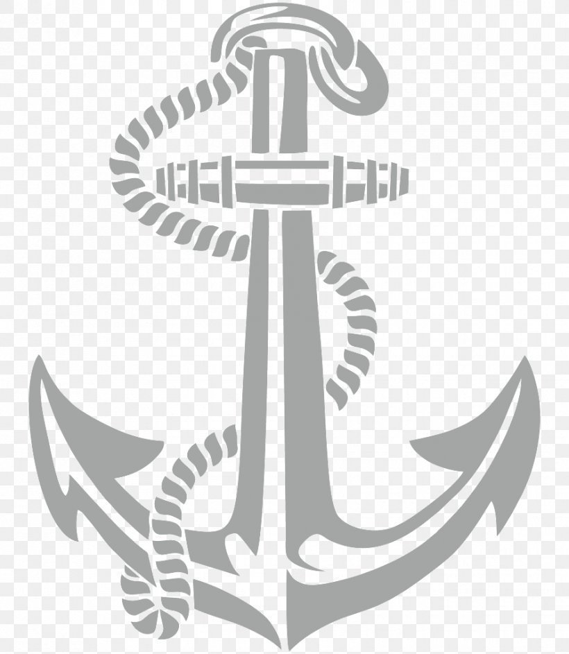 Anchor Graphics Clip Art, PNG, 890x1024px, Anchor, Black And White, Brand, Calligraphy, Illustration Download Free