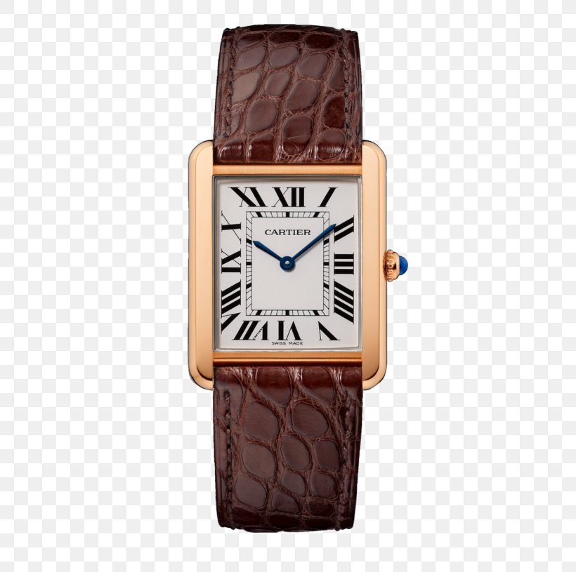 Cartier Tank Watch Jewellery Strap, PNG, 566x815px, Cartier Tank, Brand, Brown, Bucherer Group, Cartier Download Free