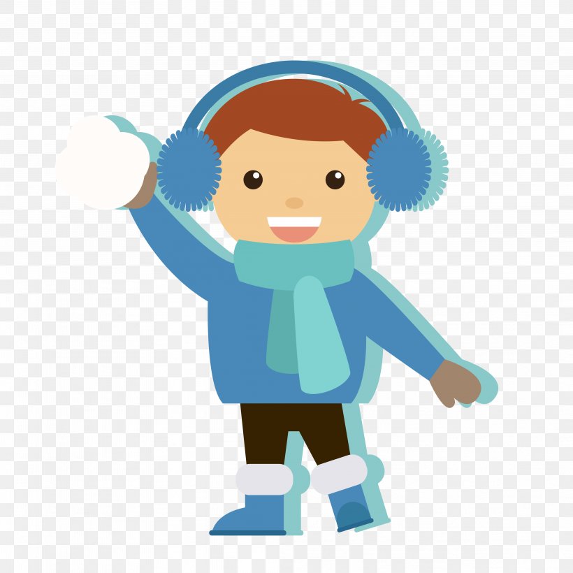 Child Winter Snow, PNG, 4167x4167px, Child, Art, Blue, Boy, Cartoon Download Free
