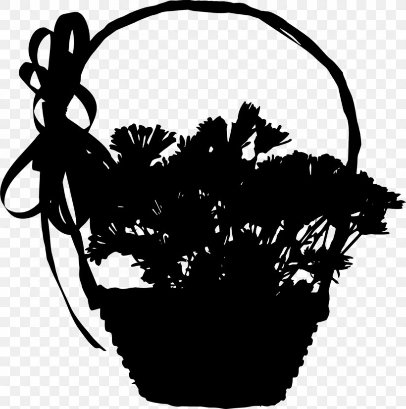 Clip Art Flower Black & White, PNG, 1270x1280px, Flower, Basket, Black, Black M, Black White M Download Free
