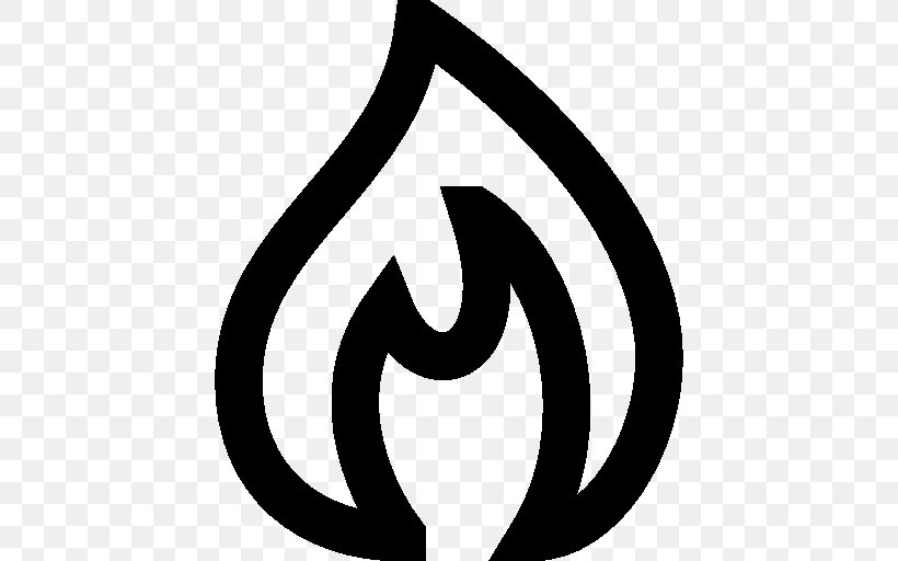 Fire Classical Element Symbol, PNG, 512x512px, Fire, Area, Black And White, Brand, Classical Element Download Free